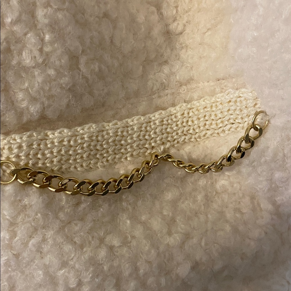 Future Collective Cozy Cream Jacket with Gold Buttons size 1X excellent cond - Picture 4 of 12